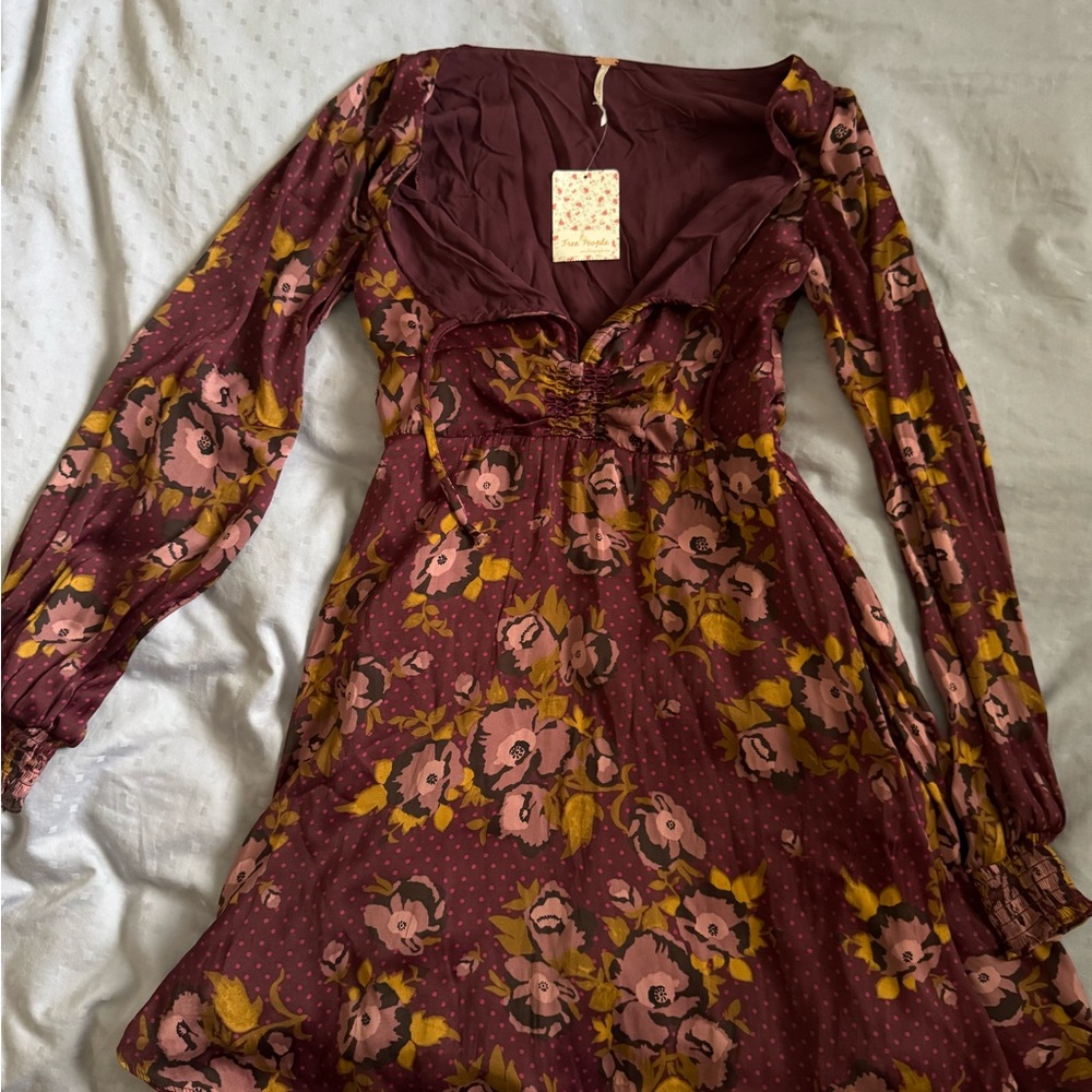 Floral Long Sleeve Dress